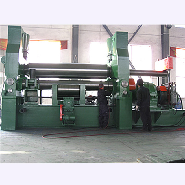 Large upper roll universal plate rolling machine